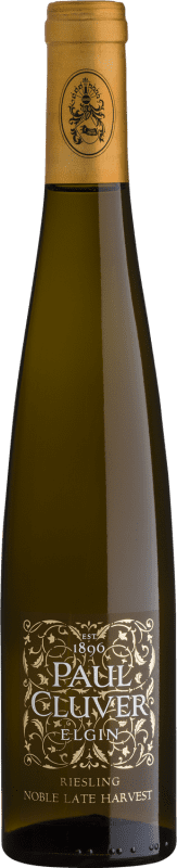44,95 € Бесплатная доставка | Сладкое вино Paul Cluver Noble Late Harvest — Поздний сбор A.V.A. Elgin Elgin Valley Южная Африка Riesling — Рислинг Полубутылка 37 cl