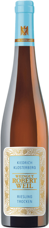 39,95 € Envio grátis | Vinho branco Robert Weil Kiedrich Klostenberg Erte Lage Seco Alemanha Riesling Garrafa 75 cl