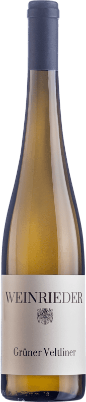 24,95 € 免费送货 | 白酒 Weinrieder 奥地利 Grüner Veltliner 瓶子 75 cl