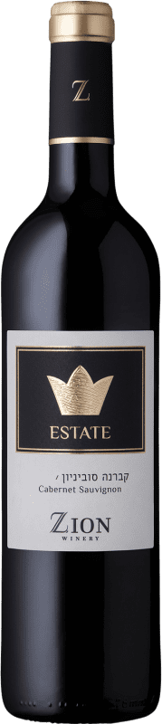 24,95 € Envio grátis | Vinho tinto Zion Estate Israel Cabernet Sauvignon Garrafa 75 cl
