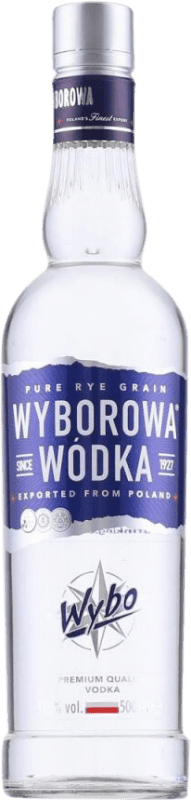 12,95 € Envio grátis | Vodca Wyborowa Polônia Garrafa Medium 50 cl