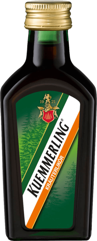 24,95 € Envoi gratuit | Boîte de 12 unités Liqueur aux Herbes Kümmerling Allemagne Mini-Bouteille 10 cl