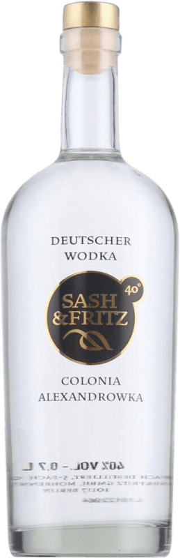 36,95 € Envio grátis | Vodca Sash & Fritz Alemanha Garrafa 70 cl