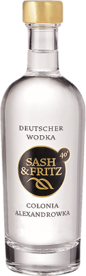 10,95 € Envío gratis | Vodka Sash & Fritz Alemania Botellín Miniatura 10 cl