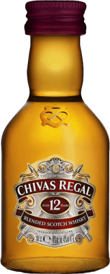 Whisky Blended 12 units box Chivas Regal 12 Years 5 cl