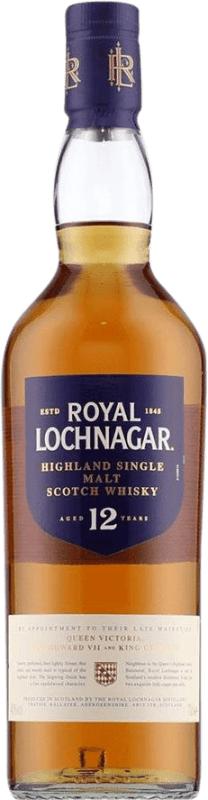 59,95 € Free Shipping | Whisky Single Malt Royal Lochnagar Highlands United Kingdom 12 Years Bottle 70 cl