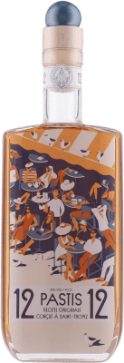 44,95 € Kostenloser Versand | Pastis 12/12 Original Frankreich 70 cl Anis