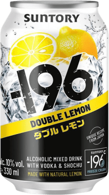 4,95 € Бесплатная доставка | Напитки и миксеры Suntory 196 Double Lemon Испания Алюминиевая банка 33 cl