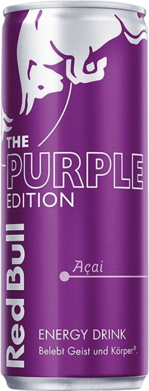 1,95 € Envío gratis | Refrescos y Mixers Red Bull Energy Drink Açai The Purple Edition Austria Lata 25 cl