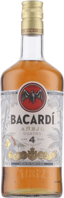 Rum Bacardí Añejo Cuatro 4 Jahre 70 cl