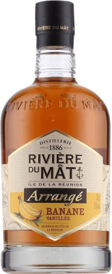 28,95 € Free Shipping | Rum Rivière Du Mat Arrangé Banane Vanillée France Bottle 70 cl