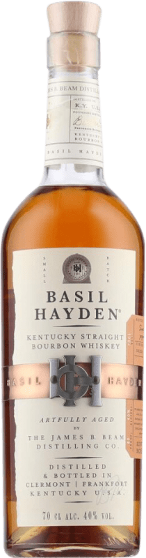 62,95 € Бесплатная доставка | Бурбон Basil Hayden. Kentucky Straight Кентукки Соединенные Штаты Бутылка 70 cl