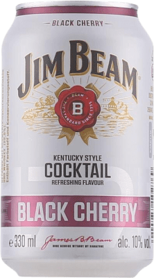 4,95 € Envoi gratuit | Boissons et Mixers Jim Beam Black Cherry États Unis Boîte 33 cl