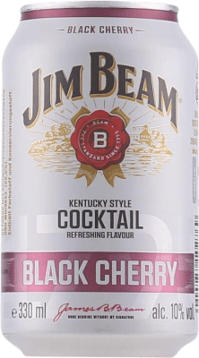 5,95 € 免费送货 | 调和剂 Mixer Jim Beam 美国 罐 33 cl Black Cherry — 黑樱桃