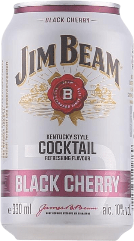 4,95 € Envoi gratuit | Boissons et Mixers Jim Beam Black Cherry États Unis Canette 33 cl
