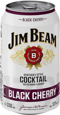 Boissons et Mixers Boîte de 12 unités Jim Beam Black Cherry 33 cl