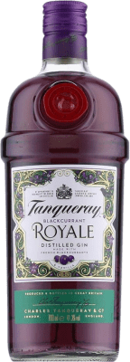 24,95 € Kostenloser Versand | Gin Tanqueray Blackcurrant Royale Gin Großbritannien Flasche 70 cl