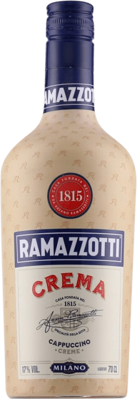 19,95 € Envio grátis | Licor Creme Ramazzotti Cappuccino Itália Garrafa 70 cl