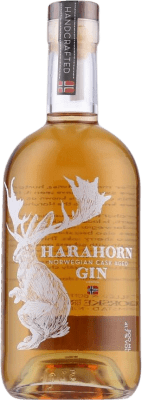 39,95 € Envio grátis | Gin Harahorn Cask Aged Gin Noruega Garrafa Medium 50 cl