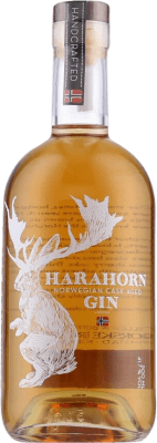 39,95 € Envío gratis | Ginebra Harahorn Cask Aged Gin Noruega Botella Medium 50 cl