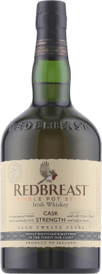 94,95 € 免费送货 | 威士忌混合 Redbreast Cask Strength Irish 爱尔兰 12 岁 瓶子 70 cl