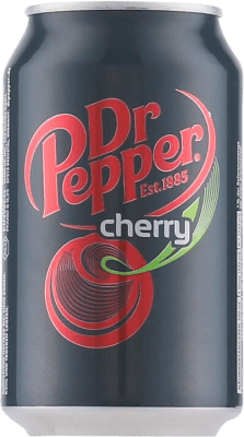 0,95 € Envio grátis | Refrigerantes Dr. Pepper Estados Unidos Lata 33 cl Cherry — Cereja