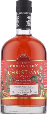 29,95 € Бесплатная доставка | Джин Foxdenton Christmas Объединенное Королевство Средняя бутылка 50 cl Ginger — Имбирь
