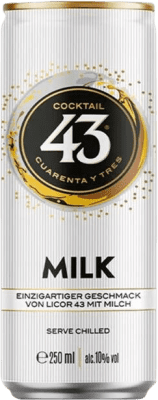 4,95 € Spedizione Gratuita | Bibite e Mixer Licor 43 Cocktail Milk PreMix Spagna Piccola Bottiglia 25 cl