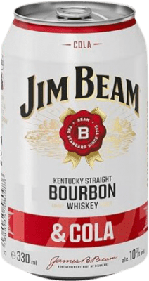 Refrescos e Mixers Caixa de 24 unidades Jim Beam Cola 33 cl