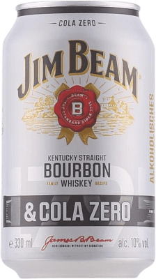 4,95 € Бесплатная доставка | Напитки и миксеры Jim Beam Cola Испания Банка 33 cl