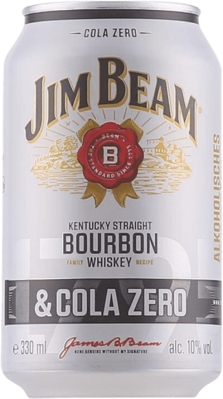 4,95 € Free Shipping | Soft Drinks & Mixers Jim Beam Cola Spain Can 33 cl