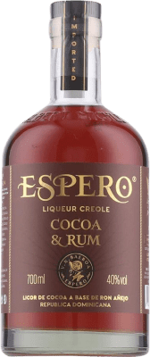 43,95 € 免费送货 | 利口酒 Espero 英国 70 cl Cocoa — 可可, Creole — 克里奥尔风味, Rum — 朗姆酒