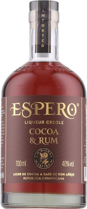 36,95 € Envío gratis | Ron Espero Creole Cocoa & Rum Reino Unido Botella 70 cl