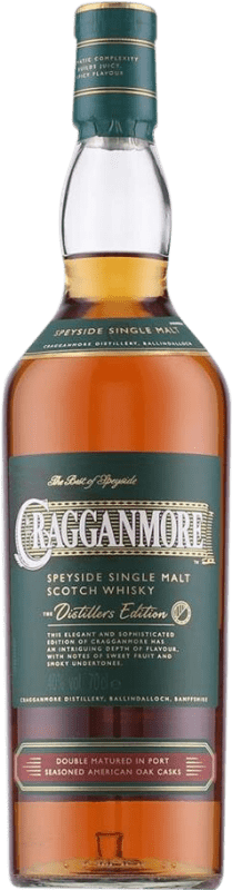 79,95 € Spedizione Gratuita | Whisky Single Malt Cragganmore Distillers Edizione Limitata Scozia Regno Unito 12 Anni 70 cl