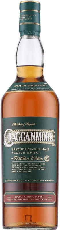 78,95 € Free Shipping | Whisky Single Malt Cragganmore Distillers Limited Edition Scotland United Kingdom 12 Years Bottle 70 cl