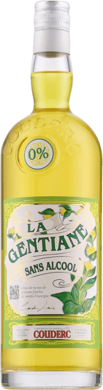 27,95 € Envio grátis | Licores Louis Couderc Gentiane 0,0 França Garrafa 1 L Sem Álcool