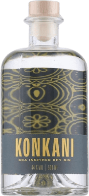 36,95 € Бесплатная доставка | Джин Konkani Goa Inspired Dry Gin Германия бутылка Medium 50 cl