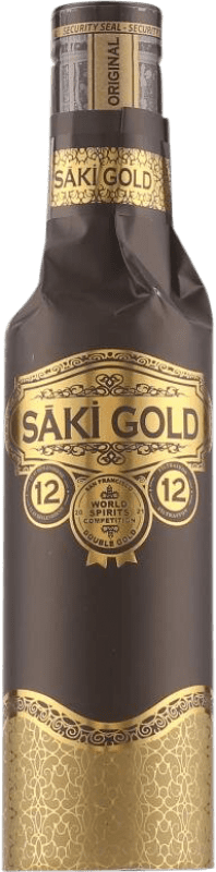 24,95 € Kostenloser Versand | Anislikör Saki Raki Gold Türkei Drittel-Liter-Flasche 35 cl