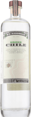 46,95 € Envío gratis | Vodka St. George Green Chile Estados Unidos Botella 75 cl