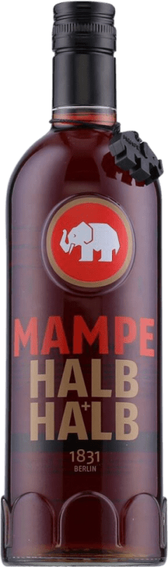 17,95 € Бесплатная доставка | Ликеры Mampe Berlin Halb & Halb Германия бутылка 70 cl