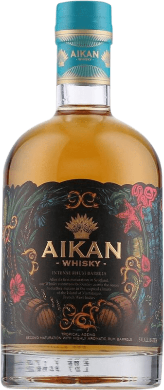 59,95 € Free Shipping | Whisky Blended Aikan Intense Barrels France Bottle 70 cl