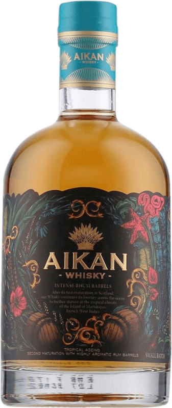 59,95 € Kostenloser Versand | Blended Whisky Aikan Intense Barrels Frankreich Flasche 70 cl