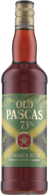 26,95 € 免费送货 | 朗姆酒 Old Pascas Jamaica Dark 73º 牙买加 瓶子 70 cl