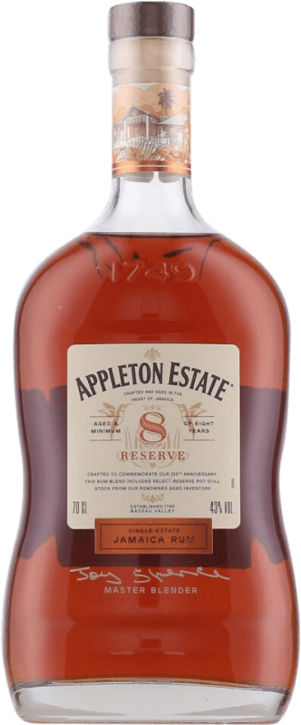 49,95 € Free Shipping | Rum Appleton Estate Jamaica Jamaica 8 Years 70 cl