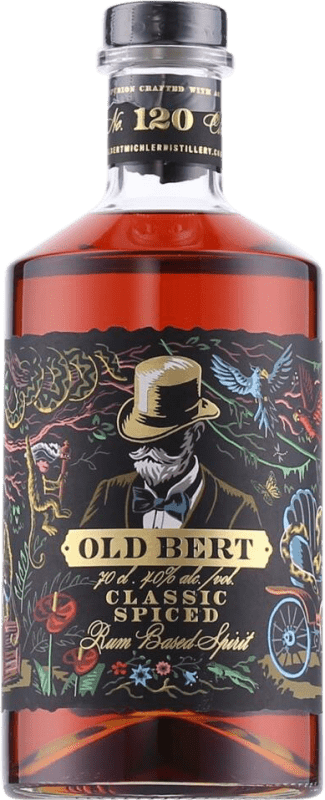 36,95 € 免费送货 | 朗姆酒 Old Bert Jamaican 牙买加 70 cl Spiced — 加香料