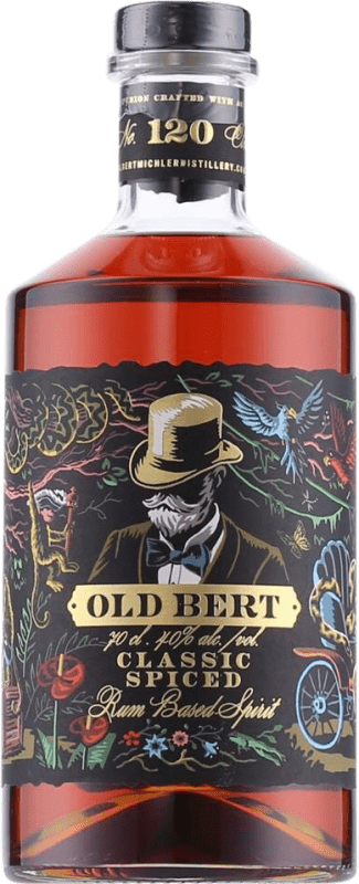 31,95 € 免费送货 | 朗姆酒 Old Bert Jamaican Spiced 牙买加 瓶子 70 cl