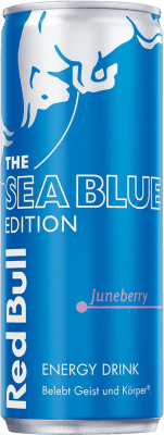 2,95 € Бесплатная доставка | Напитки и миксеры Red Bull Energy Drink Juneberry Sea Blue Edition Австрия Алюминиевая банка 25 cl