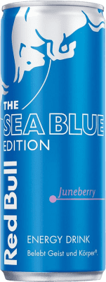 Безалкогольные напитки Red Bull Energy Drink Juneberry Sea Blue — Синяя версия, Ограниченный выпуск 25 cl