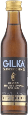 3,95 € 免费送货 | 利口酒 Gilka Kaiserkümmel Bio 德国 微型瓶 4 cl