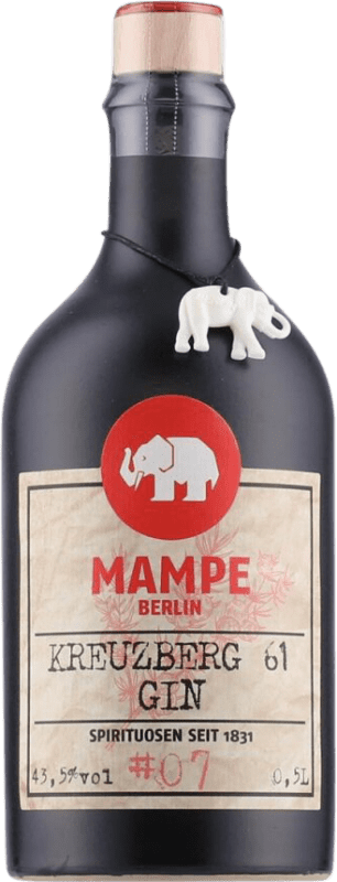 48,95 € 免费送货 | 金酒 Gin Mampe Berlin Kreuzberg 61 德国 中瓶装 50 cl